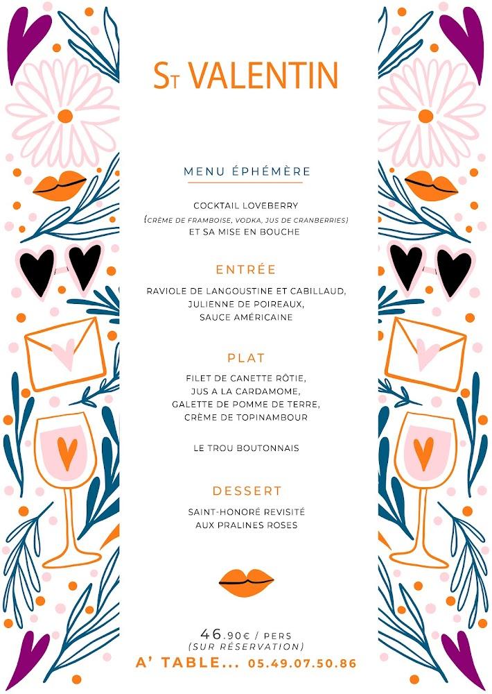 Restaurant à Table - Menu Image 1